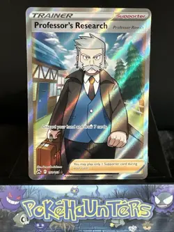 Pokemon Card Professor's Research 150/159 Ultra Rare Crown Zenith Near Mint - Image 1