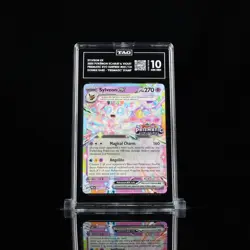 TAG 10 GEM MT Sylveon ex - (Prismatic Evolutions Stamp) 041/131 - Pokemon Card - Image 1