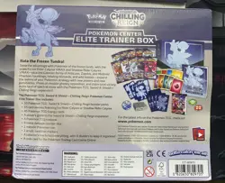 Pokemon Center Sword and Shield Chilling Reign Elite Trainer Box ETB Sealed New - Image 2