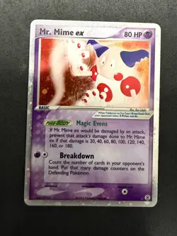 Pokemon Mr. Mime EX-111/112 Fire Red and Leaf Green Ultra Rare - Image 1