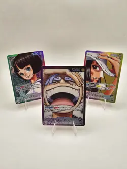 Alt Art Leader One Piece TCG Lot Of 3 OP09 Emperors In The New World Japanese NM - Image 1