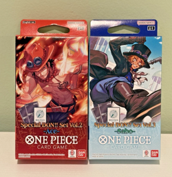 One Piece TCG Special DON! Set Vol. 2 & Vol 3 (2 Box lot)- Ace & Sabo ENG SEALED - Image 1