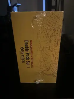 One Piece TCG Kingdoms of Intrigues DP-01 Double Pack Display Sealed - Image 4