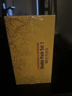 One Piece TCG Kingdoms of Intrigues DP-01 Double Pack Display Sealed - Image 5