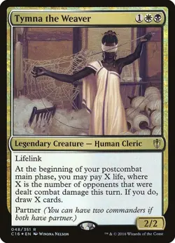 Tymna the Weaver Commander 2016 Rare MP Magic: The Gathering 48 Foil - Image 1