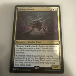 1x Fallen Shinobi - Commander: Outlaws of Thunder Junction - MTG - NM - Image 1
