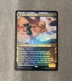 MTG ** Drana and Linvala (Showcase) ** March of the Machine Foil - Image 1