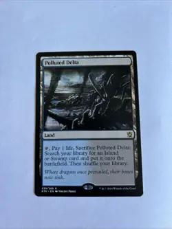 Polluted Delta Khans Of Tarkir MTG - Image 1