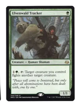 MTG English Ulvenwald Tracker NM Normal Modern Masters 2017 - Image 1