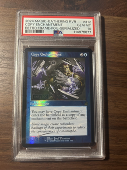 Copy Enchantment Serialized PSA 10 MTG - Image 1