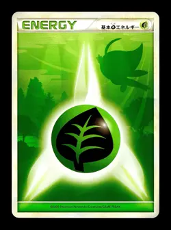 [NM-] Celebi Grass Energy Japanese HeartGold Collection Pokemon - Image 1