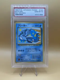 1999 Pokemon Japanese Promo Articuno ANA Airlines PSA Gem Mint 10 - Image 1