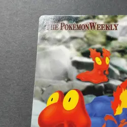 Magcargo The Pokemon Weekly Card Japanese No.04 Nintendo From Japan F/S - Image 2