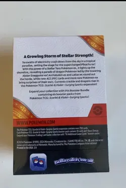 Pokemon TCG Scarlet & Violet Surging Sparks Booster Bundle Factory Sealed New - Image 2