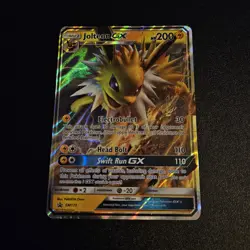 Pokemon Jolteon GX TCG Black Star Promo Holo Card SM173 - Image 1
