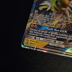 Pokemon Jolteon GX TCG Black Star Promo Holo Card SM173 - Image 5