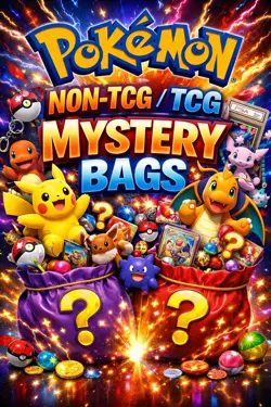 POKEMON MYSTERY BAGS(CHECK DESCRIPTION FOR BULK DISCOUNTS) - Image 1