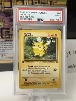 Pikachu Jungle 1st edition - PSA 9 - Pokemon 1999 60/64 - Image 2