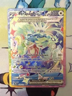 Terapagos ex - 169/131 - SIR - Prismatic Evolutions - Pokemon Card - NM/M - Image 1