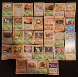 Pokemon Jungle Master Set of Non-Rares Vintage 1999 WotC Job Lot Collection - Image 1