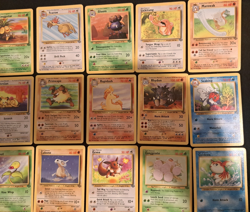 Pokemon Jungle Master Set of Non-Rares Vintage 1999 WotC Job Lot Collection - Image 3