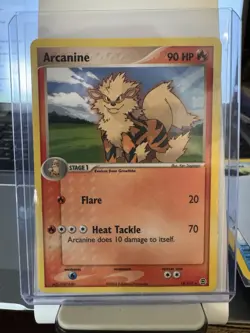 Arcanine 18/112 Fire Red Leaf Green Non-Holo Vintage 2004 Pokemon Rare NM - Image 1