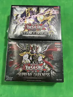 Yu-Gi-Oh! Supreme Darkness & Alliance Insight Mini Booster Boxes 1st Edition - Image 1