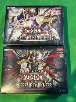Yu-Gi-Oh! Supreme Darkness & Alliance Insight Mini Booster Boxes 1st Edition - Image 3