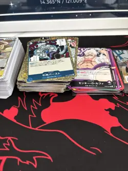 One Piece TCG Bulk Lot 200+ Including 166 R Japanese NM - Image 3