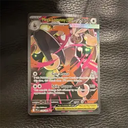 Pokemon Mega Lopunny ex Phantasmal Flames Rare Holo 330 HP 128/094 TCG Card - Image 1