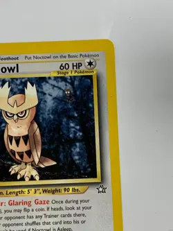 * Pokemon Card - Noctowl Neo Genesis 1st Edition 42/111 Uncommon - Image 5
