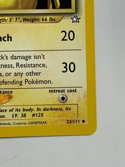 ** Electrabuzz 33/111 - Neo Genesis 1st Edition - Pokemon Card - Image 2