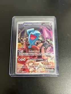 Team Rocket's Wobbuffet 203 Sv: Scarlet & Violet Promo Cards Holo - Image 1