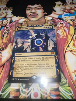 Blue Sun's Zenith Borderless Strixhaven Mystical Archive STA MTG Magic NM/M - Image 1