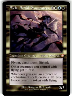 Alela, Artful Provocateur (Retro Frame) Commander: the Brothers' War MTG - Image 1