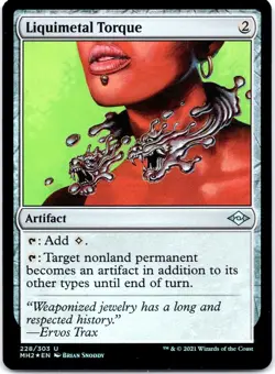 MTG Liquimetal Torque Modern Horizons 2 Regular Foil Artifact MH2 - Image 1