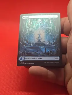 Island (273) - Full Art Duskmourn: House of Horror Foil - Image 3