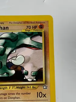 ** Pokemon Neo Genesis 21/111 Donphan 1st Edition - Image 5