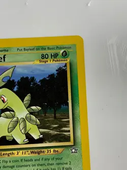 *** Pokemon TCG Bayleef Neo Genesis 29/111 Regular 1st Edition Uncommon - Image 5