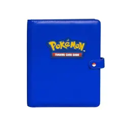 Ultra Pro - Premium Blue Snap Binder - Pokemon A5 4 POCKETS official licenced - Image 1