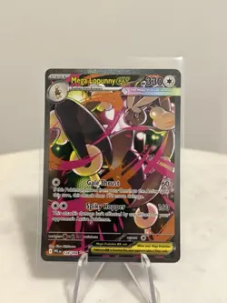 Pokemon Mega Lopunny ex 128/094 Phantasmal Flames Special Illustration Rare Holo - Image 1