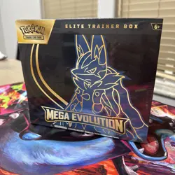 Pokemon TCG Mega Evolution Lucario Elite Trainer Box ETB New/ Factory Sealed - Image 1