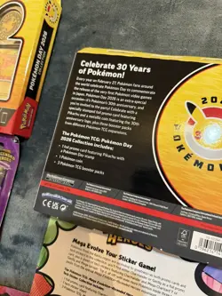 Pokemon Bundle(7 Items)Pokemon Day 2026 Ascended Heroes Tech Stickers, Sealed - Image 3