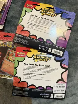 Pokemon Bundle(7 Items)Pokemon Day 2026 Ascended Heroes Tech Stickers, Sealed - Image 4