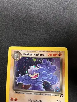 Dark Machamp 1082 Swirl GERMAN Holo Dunkles Machomei Pokemon Team Rocket G3D - Image 4