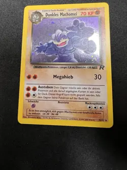 Dark Machamp 1082 Swirl GERMAN Holo Dunkles Machomei Pokemon Team Rocket G3D - Image 5