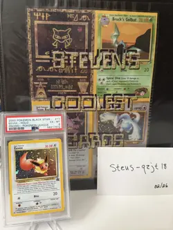 Eevee Holo Black Star Promo - PSA 6 - Pokemon 11/53 Wotc #11 - Image 1