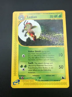 Ledian 15/144 Rare Skyridge Pokemon Vintage E Series WOTC NM 2003 - Image 1