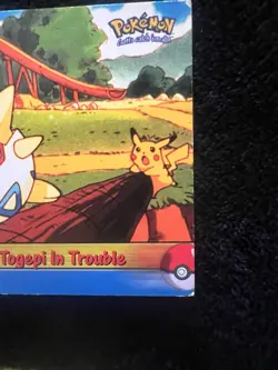 Pokemon Topps Pikachu’s Vacation Togepi In Trouble (HP) - Image 5