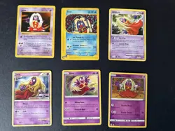 Pokemon TCG Expedition, Sword & Shield, Sun & Moon Jynx Card Lot (10, English) - Image 1